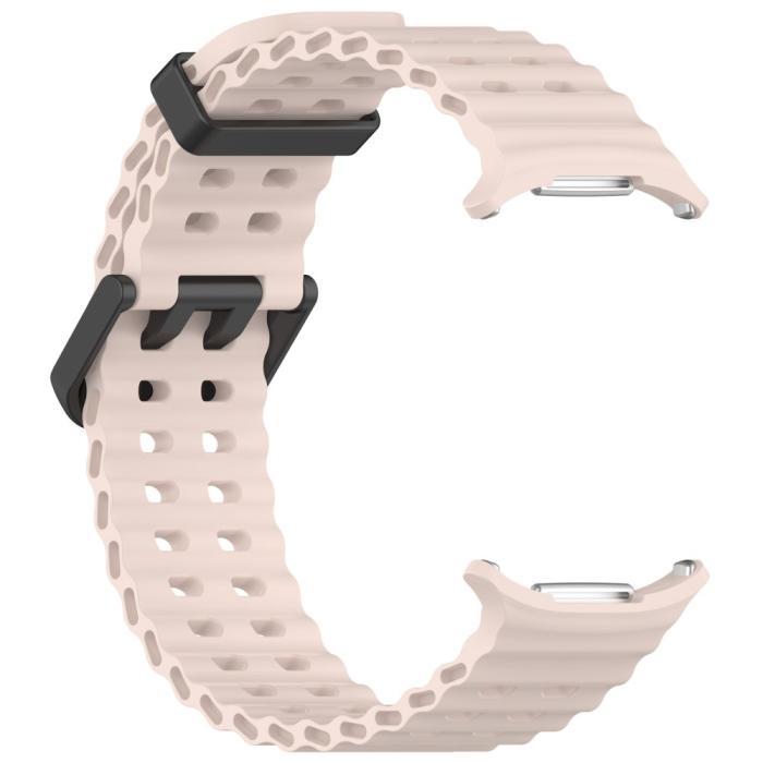 Bild 3, Galaxy Watch Ultra (2025) / 47 mm Armband Wave Design Rosa