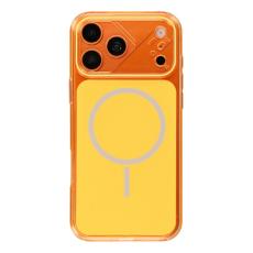 iPhone 18 Pro Max/17 Pro Max Skal MagSafe Rept&aring;ligt Orange