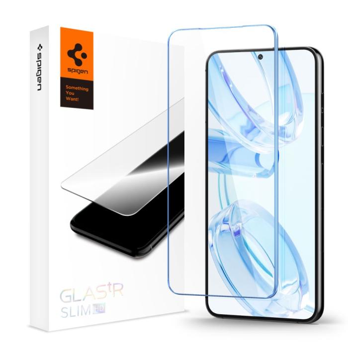 Bild 1, Spigen Galaxy S23 Skärmskydd Slim Glas.tR Härdat Glas