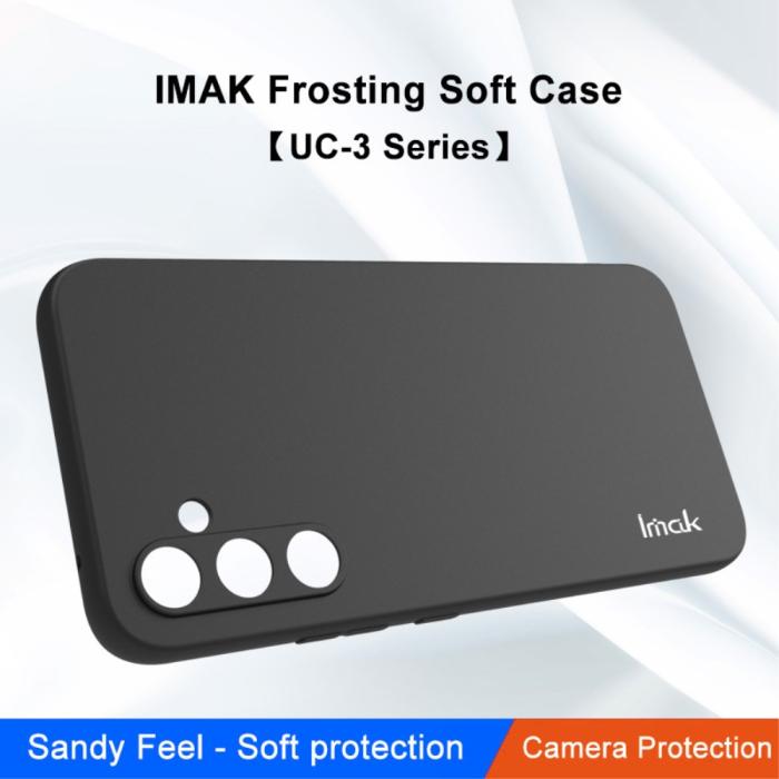Bild 2, IMAK Samsung Galaxy A34 5G Skal Matt TPU Svart
