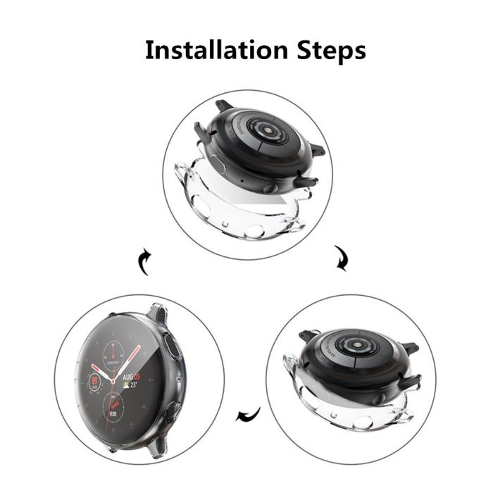 Bild 5, Samsung Galaxy Watch Active2 40mm - HAT PRINCE Heltäckande Fodral
