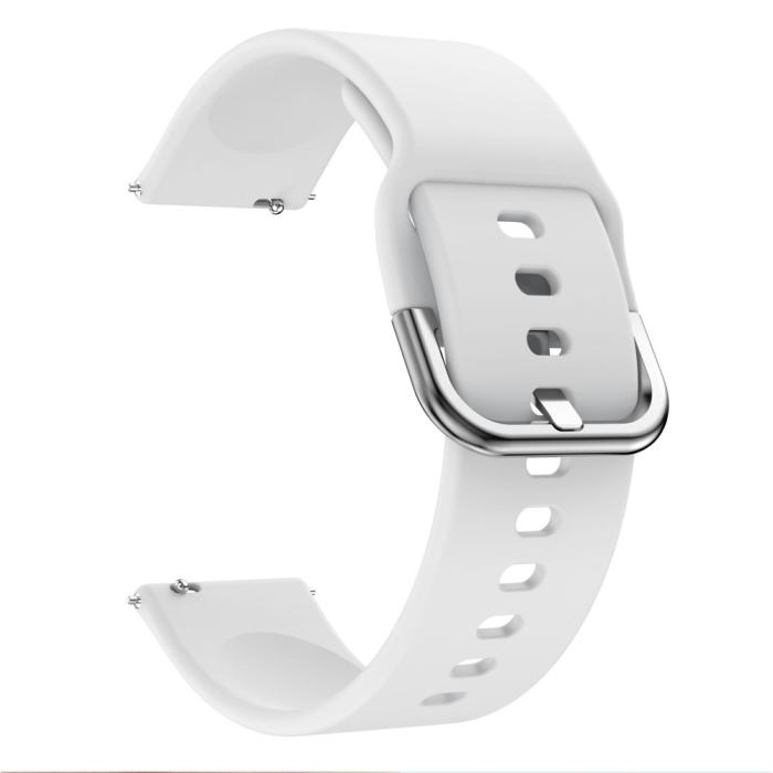 Bild 3, Silikon Armband Fitbit Versa/Versa 2 - Vit