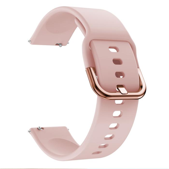 Bild 3, Silikon Armband Fitbit Versa/Versa 2 - Rosa