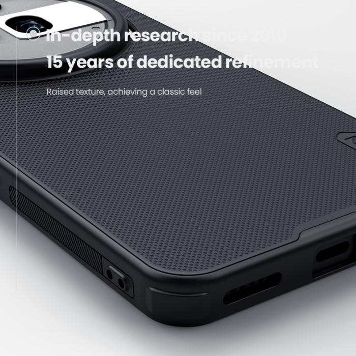 Bild 6, NILLKIN Nothing Phone 3a Pro Skal Frosted Shield Svart