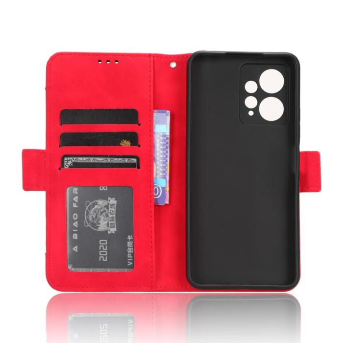 Bild 4, Xiaomi Redmi Note 12 4G Fodral Med Avtagbart Kortfodral Röd