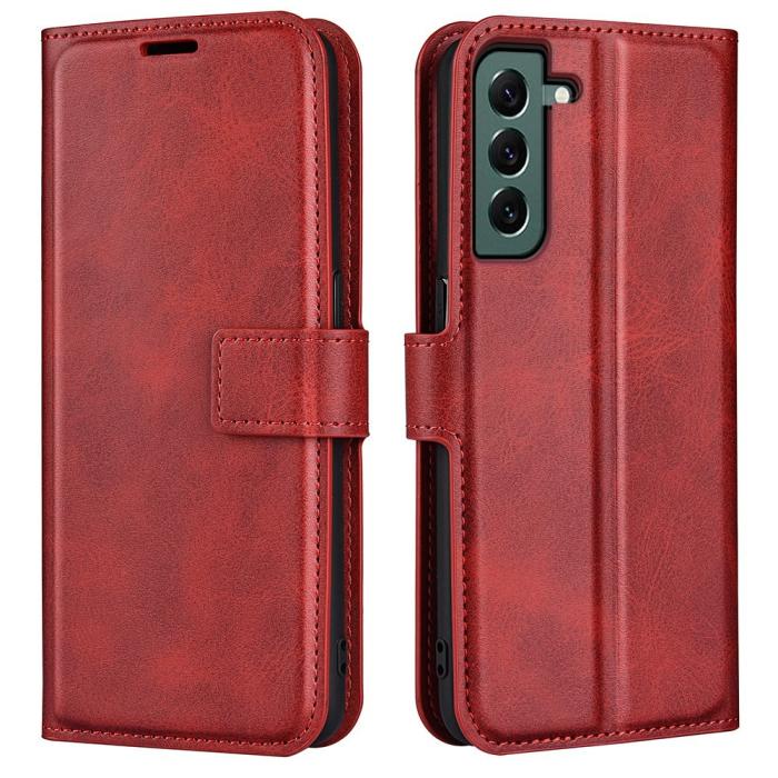Bild 1, Samsung Galaxy S23 Plus Fodral Solid Läder Röd