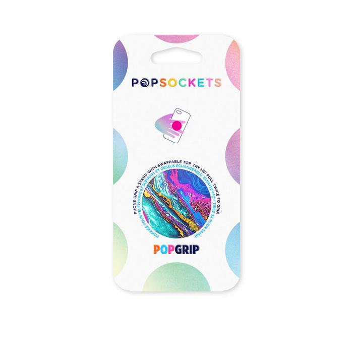 Bild 2, PopSockets Avtagbart Grip med Ställfunktion Mood Magma