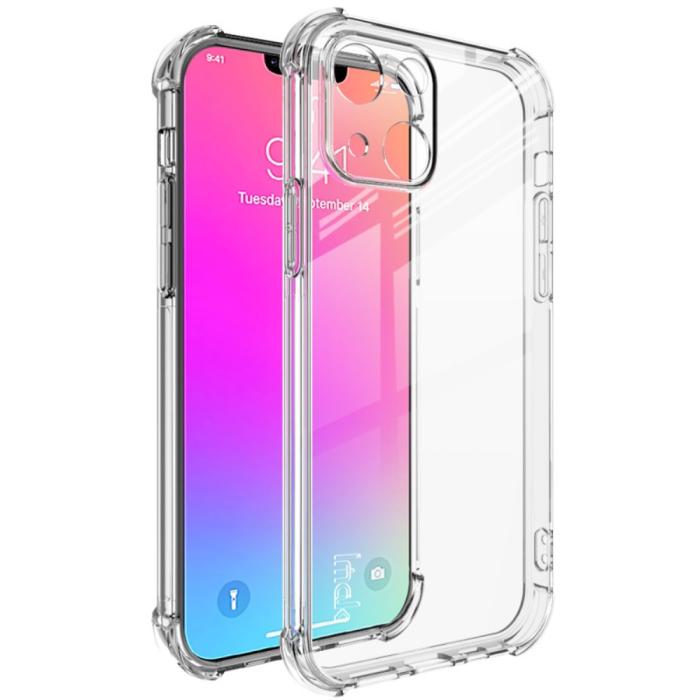 Bild 1, IMAK iPhone 13 Skal Shockproof TPU + Skärmskydd
