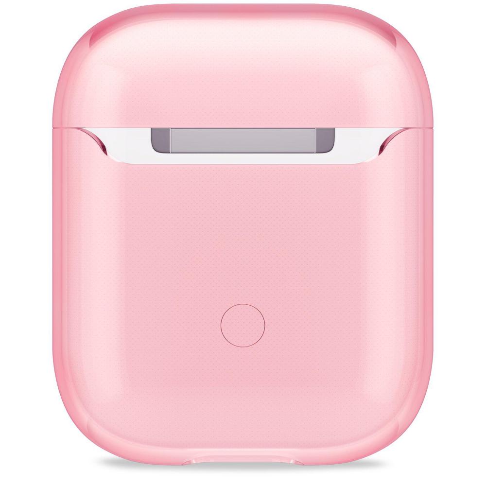 holdit AirPods Skal Seethru Bright Pink