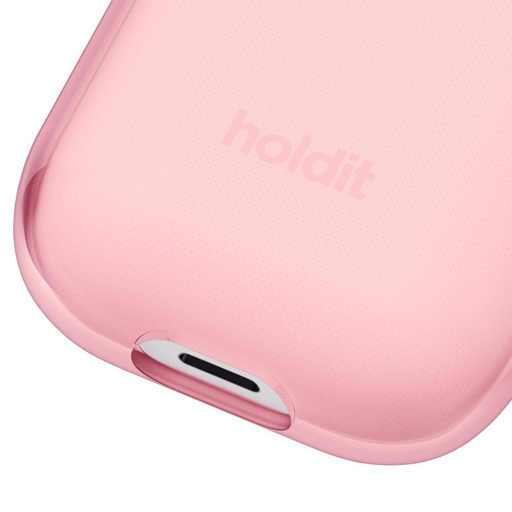 holdit AirPods Skal Seethru Bright Pink