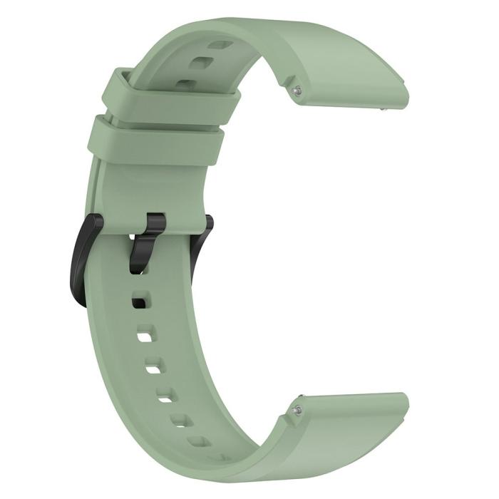Bild 5, Silikon Armband Smartwatch (22 mm) Ljus Grön