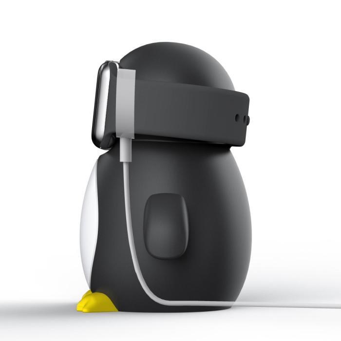 Bild 2, Pingvin Laddningsbas/Stativ För Apple Watch Svart