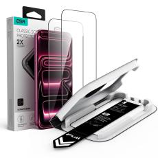 ESR iPhone 18 Pro Max/17 Pro Max 2-PACK Sk&auml;rmskydd UltraFit H&auml;rdat Glas