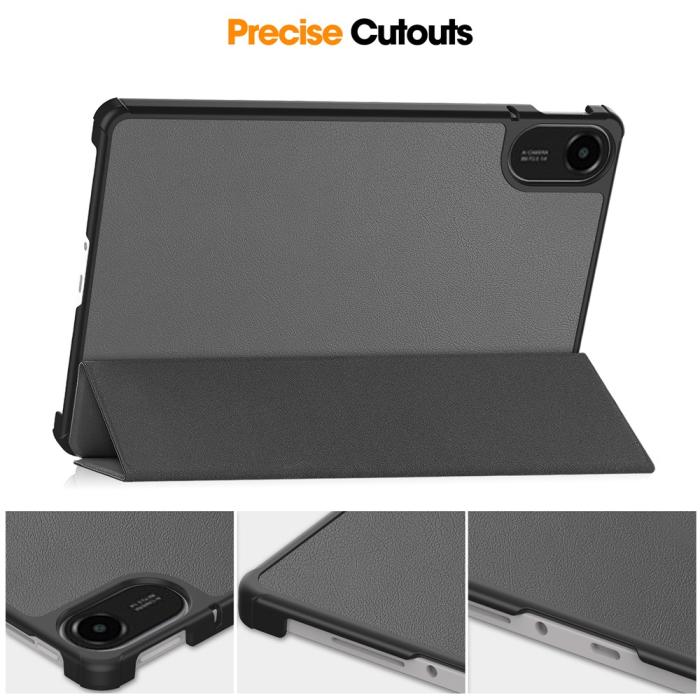 Bild 6, Xiaomi Redmi Pad 2 Fodral Tri-Fold Grå