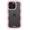 holdit iPhone 14 Pro Max Skal Wavy Pink Transparent