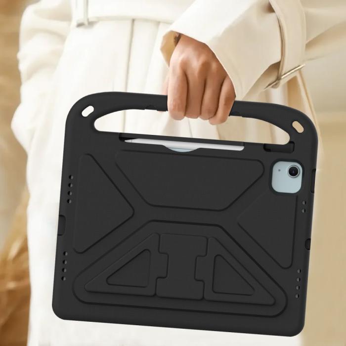 Bild 6, iPad Pro 11 2024/Air 11 2025/2024 Skal EVA Kickstand Svart