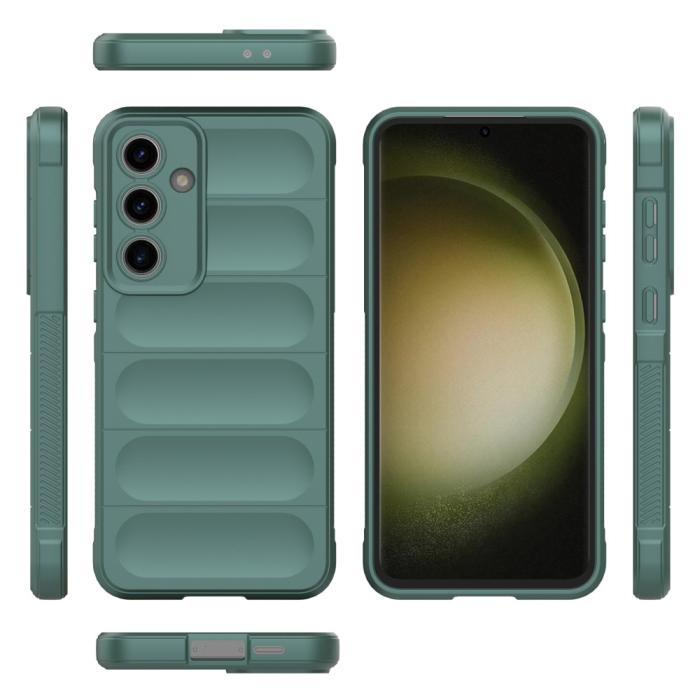 Bild 6, Samsung Galaxy S24 FE Skal Magic Shield Grön