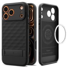 Spigen iPhone 17 Pro Max Skal MagSafe Parallax 'S' Matt Svart
