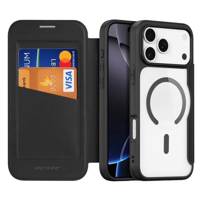 Bild 2, DUX DUCIS iPhone 17 Pro Max Fodral MagSafe Skin X Pro Svart