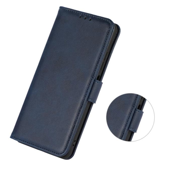 Bild 4, Samsung Galaxy A25 5G Fodral Läder Blå