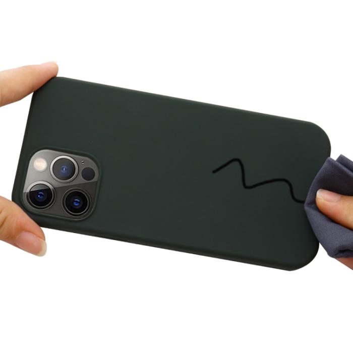 Bild 5, iPhone 15 Pro Skal MagSafe Silikon Mörk Grön