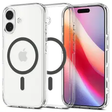 Spigen iPhone 17 Skal MagSafe Ultra Hybrid Transparent
