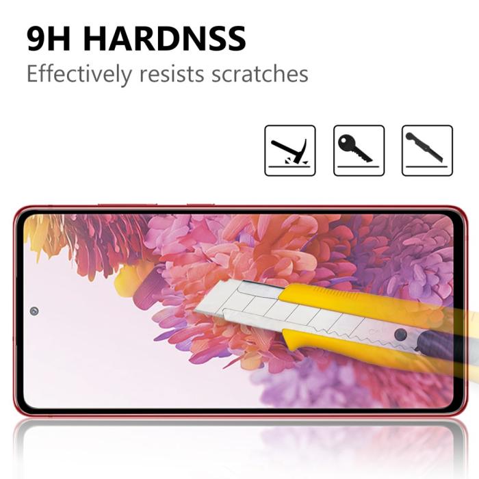Bild 3, Samsung Galaxy S20 FE - Heltäckande Premium Skärmskydd