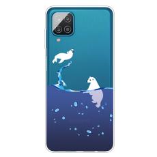 Samsung Galaxy A12 - Skal Med Tryck - Isbjörn