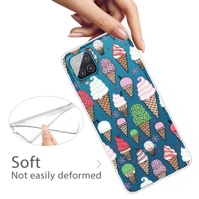 Bild 3, Samsung Galaxy A12 - Skal Med Tryck - Glass Sorter