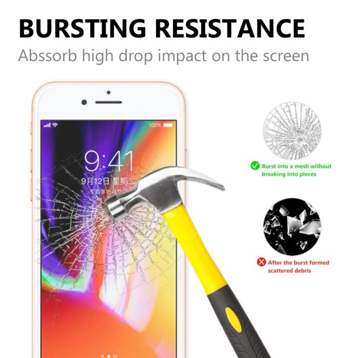 Bild 2, iPhone 7/8/SE (2020/2022) - Premium Härdat Glas