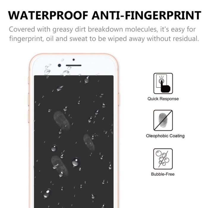 Bild 4, iPhone 7/8/SE (2020/2022) - Premium Härdat Glas