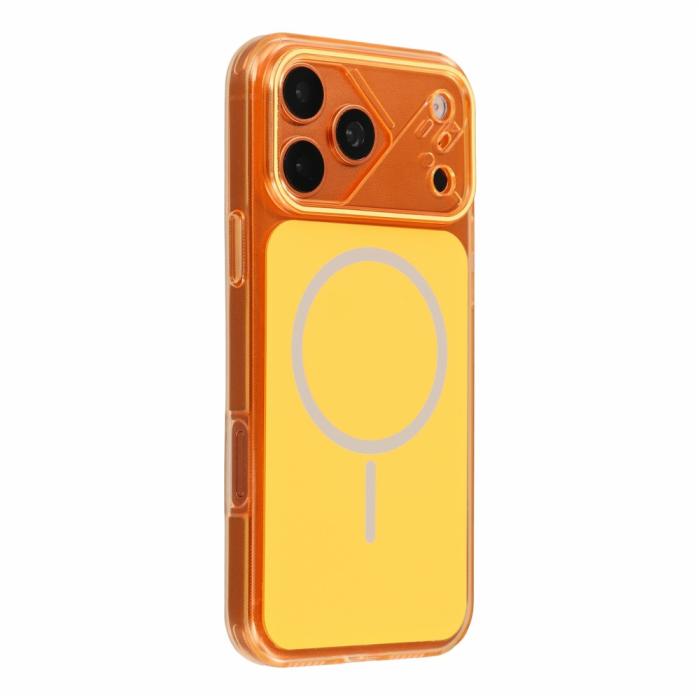 Bild 2, iPhone 18 Pro Max/17 Pro Max Skal MagSafe Reptåligt Orange