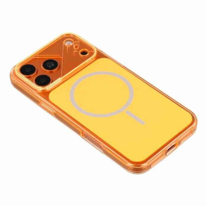 Bild 3, iPhone 18 Pro Max/17 Pro Max Skal MagSafe Reptåligt Orange