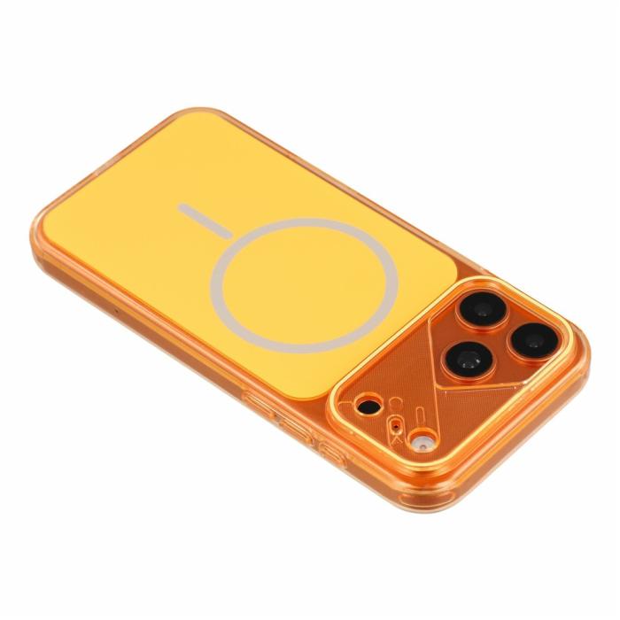 Bild 4, iPhone 18 Pro Max/17 Pro Max Skal MagSafe Reptåligt Orange
