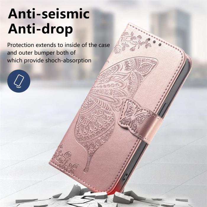 Bild 5, Xiaomi 17 Fodral Läder Mandala Roséguld