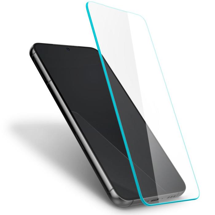 Bild 4, Spigen Galaxy S23 Skärmskydd Slim Glas.tR Härdat Glas