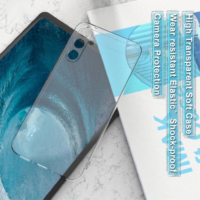 Bild 2, IMAK Samsung Galaxy A34 5G Skal TPU Transparent