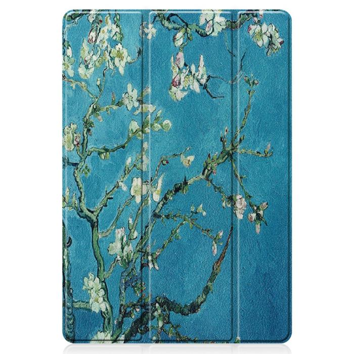 Bild 3, Samsung Galaxy Tab S7 Plus / Tab S8 Plus Fodral Tri-Fold Pennhållare