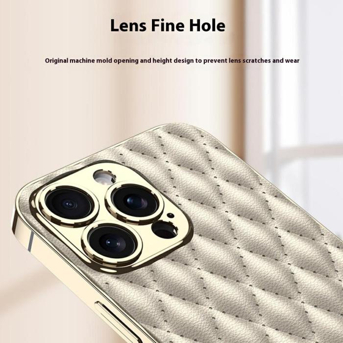 Bild 4, GKK iPhone 16 Pro Skal Diamond Hybrid Läder Mörk Grön