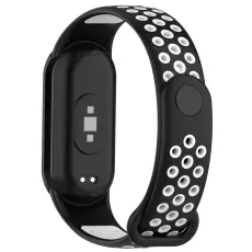 Xiaomi Smart Band 9/8 Träningsarmband Dual-Color Svart/Vit