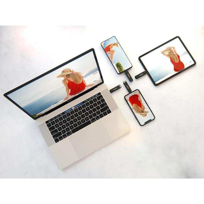 Bild 9, SanDisk USB-C/Lightning iXpand Luxe 128 GB