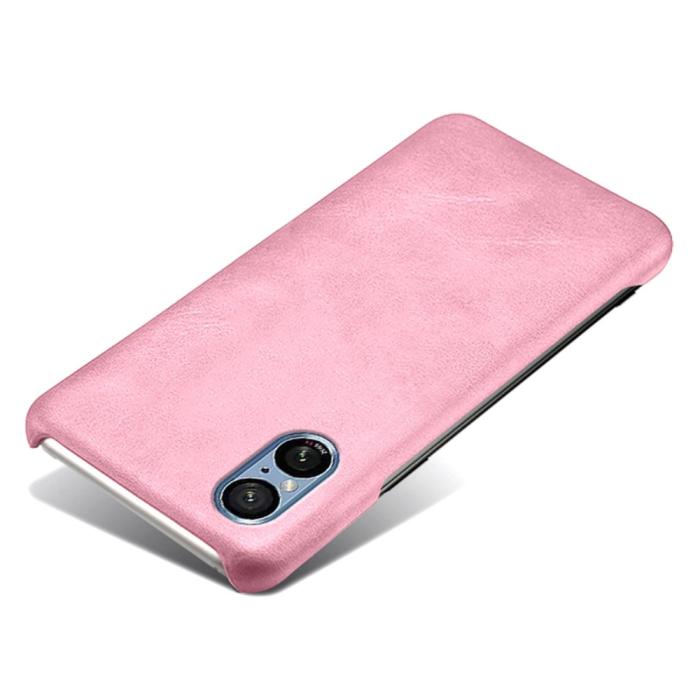 Bild 3, Sony Xperia 5 V Skal Läderbelagt Roséguld