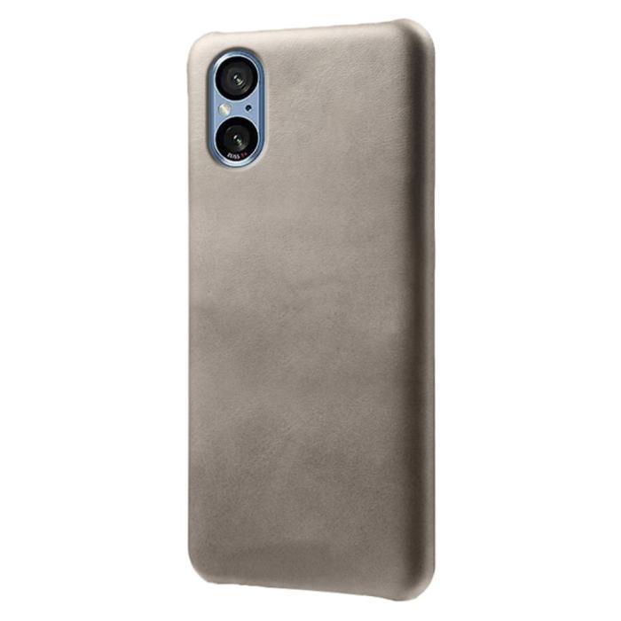 Bild 1, Sony Xperia 5 V Skal Läderbelagt Grå