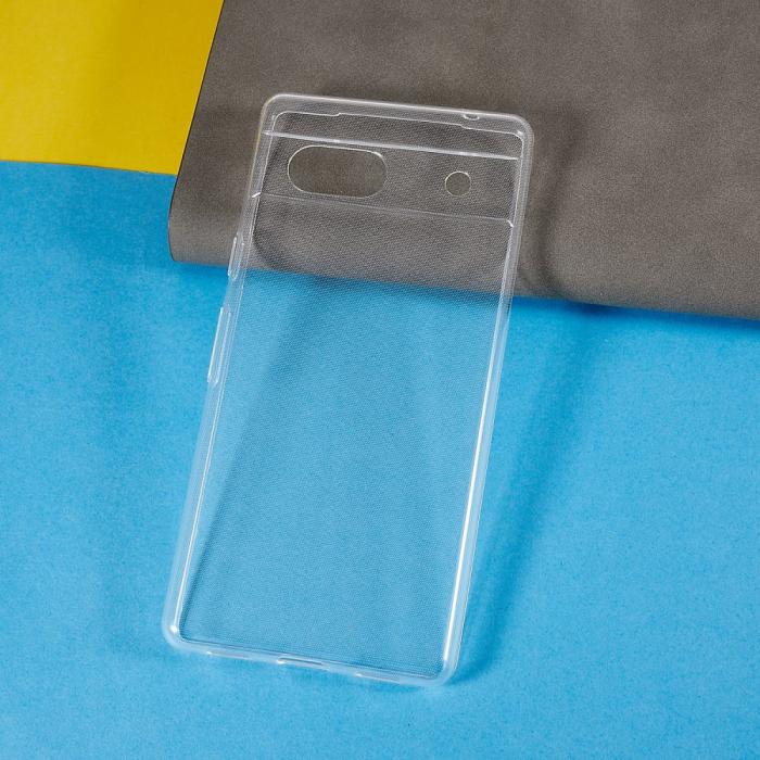 Bild 2, Google Pixel 7A Skal TPU Transparent