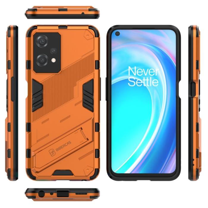 Bild 2, OnePlus Nord CE 2 Lite 5G Skal Hybrid Armor Kickstand Orange
