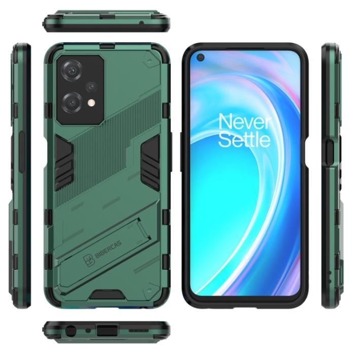 Bild 2, OnePlus Nord CE 2 Lite 5G Skal Hybrid Armor Kickstand Grön