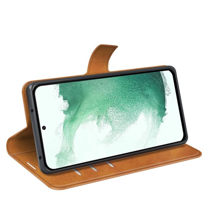 Bild 3, Samsung Galaxy S23 Plus Fodral Solid Läder Brun