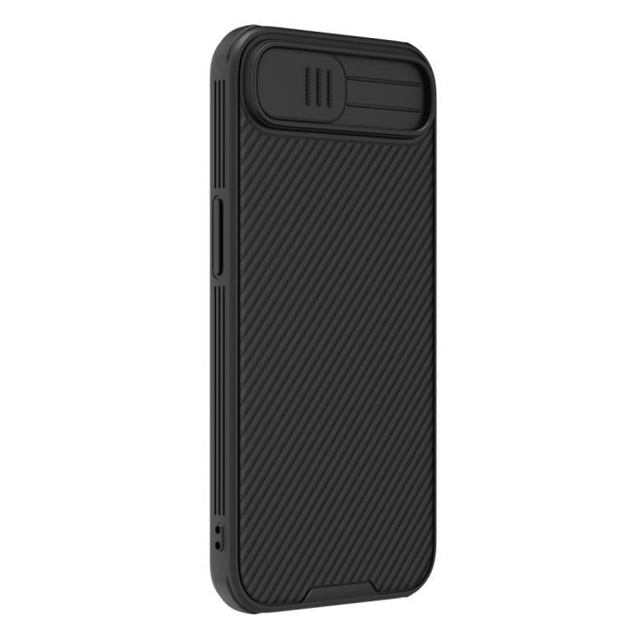 Bild 3, NILLKIN iPhone 17e / 16e Skal MagSafe CamShield Pro Svart