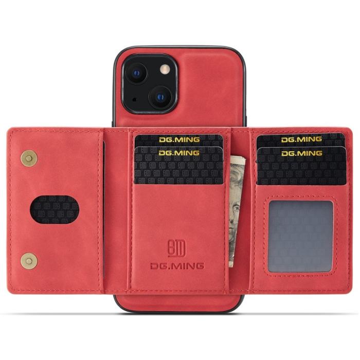 Bild 2, DG.MING iPhone 15 Plus Skal 2in1 Magnetisk Avtagbart Kortfack