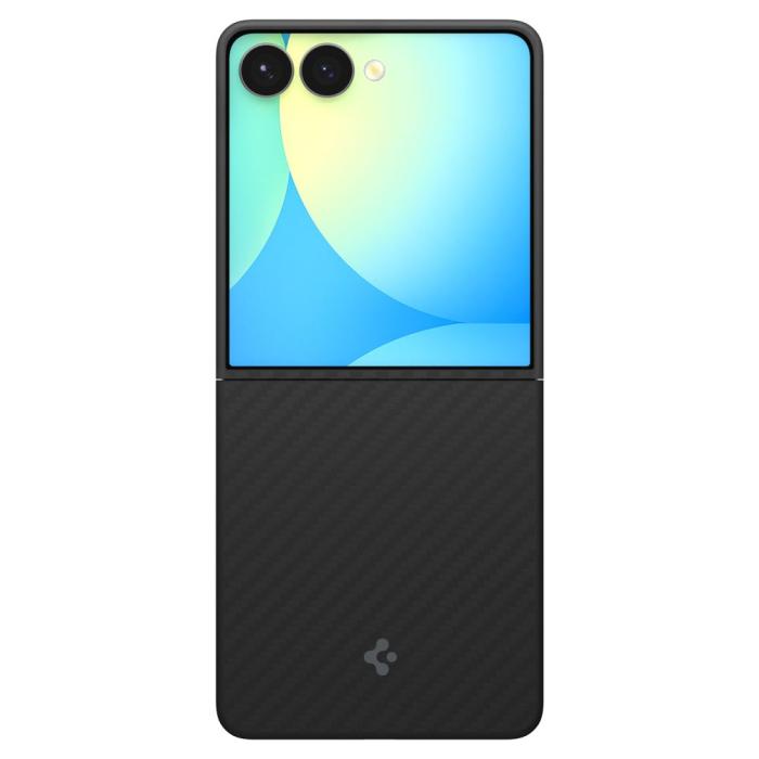 Bild 3, Spigen Galaxy Z Flip 7 Skal AirSkin Aramid Svart